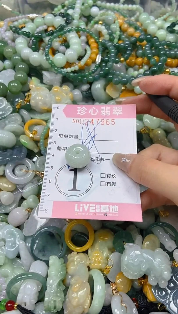 翡翠未镶嵌颈饰闪购0247965多样性发其一