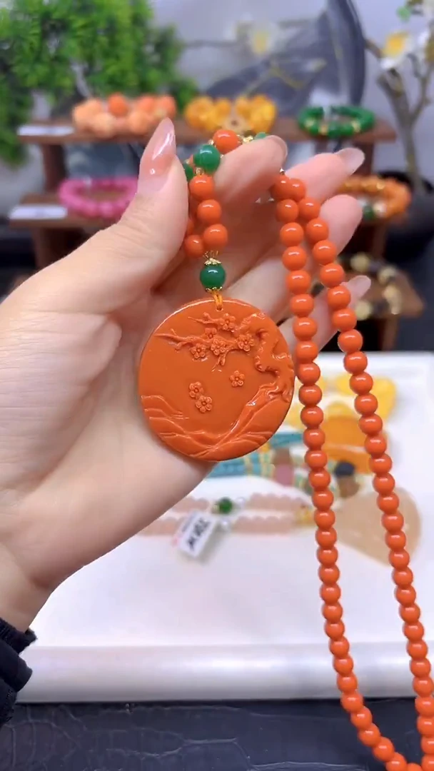 未镶嵌颈饰玛瑙/玉髓M193