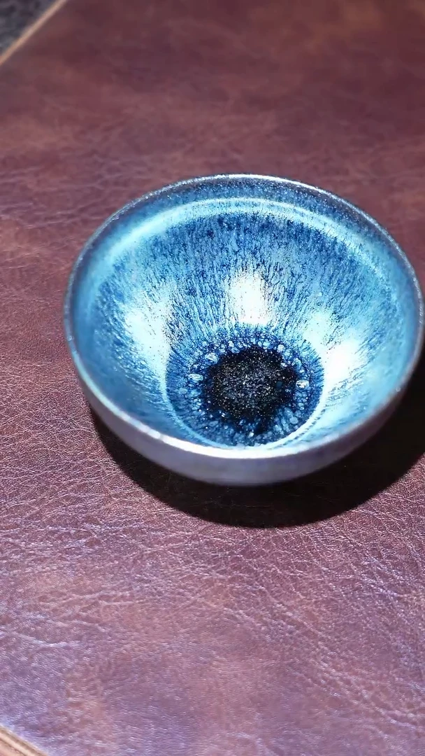 茶盏建窑建盏银毫11