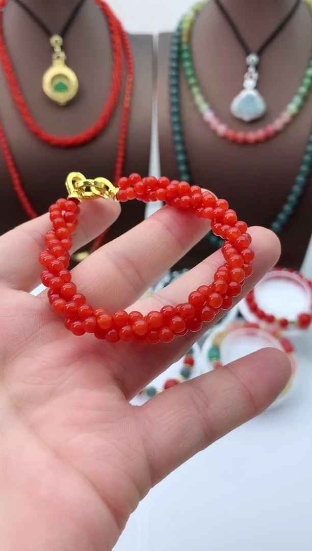 【闪购商品】翡翠手链未镶嵌S223手链