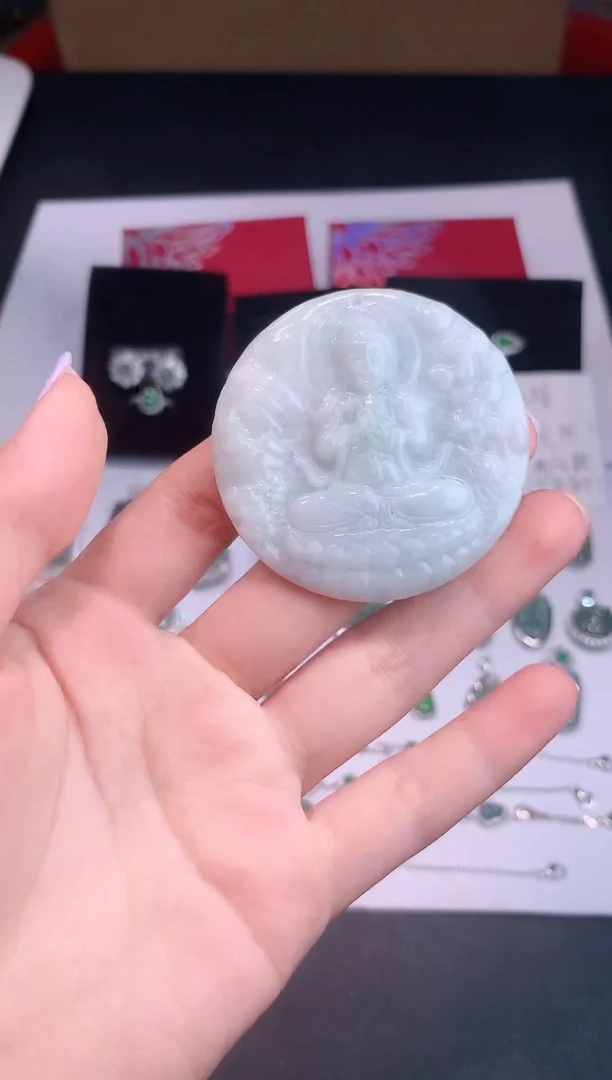 颈饰未镶嵌翡翠0芹0翡翠珠宝768