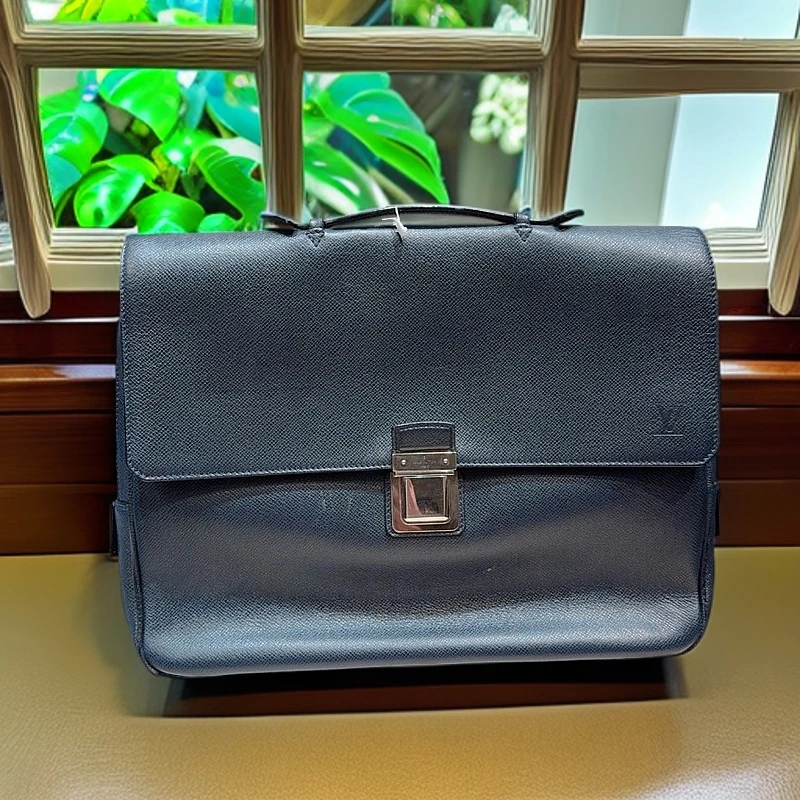 95新 LouisVuitton/路易威登 黑色公文包  1191 6107