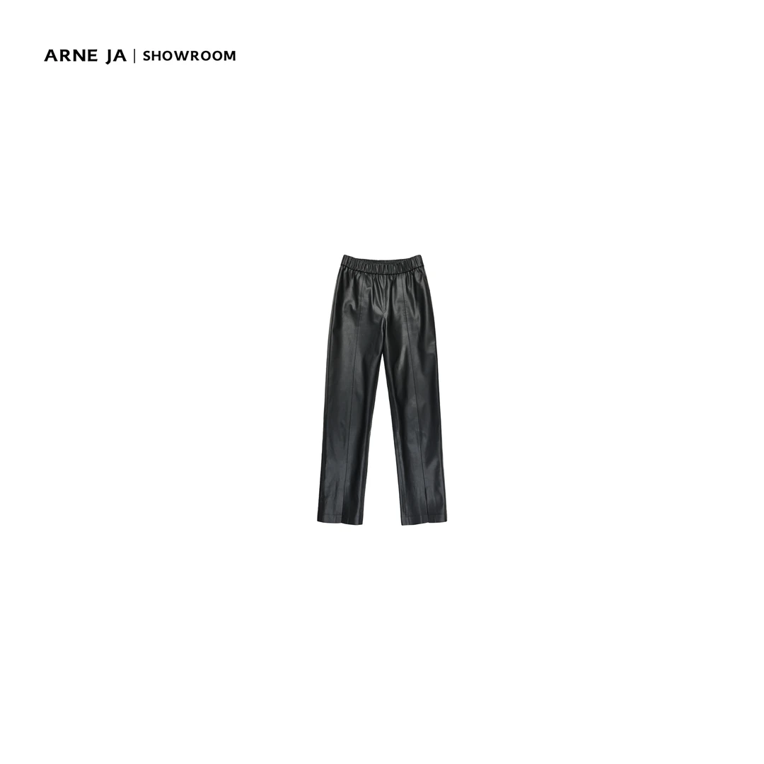 ARNE JA｜“时髦刚需”简轮廓延伸线下开叉松紧环保皮A614