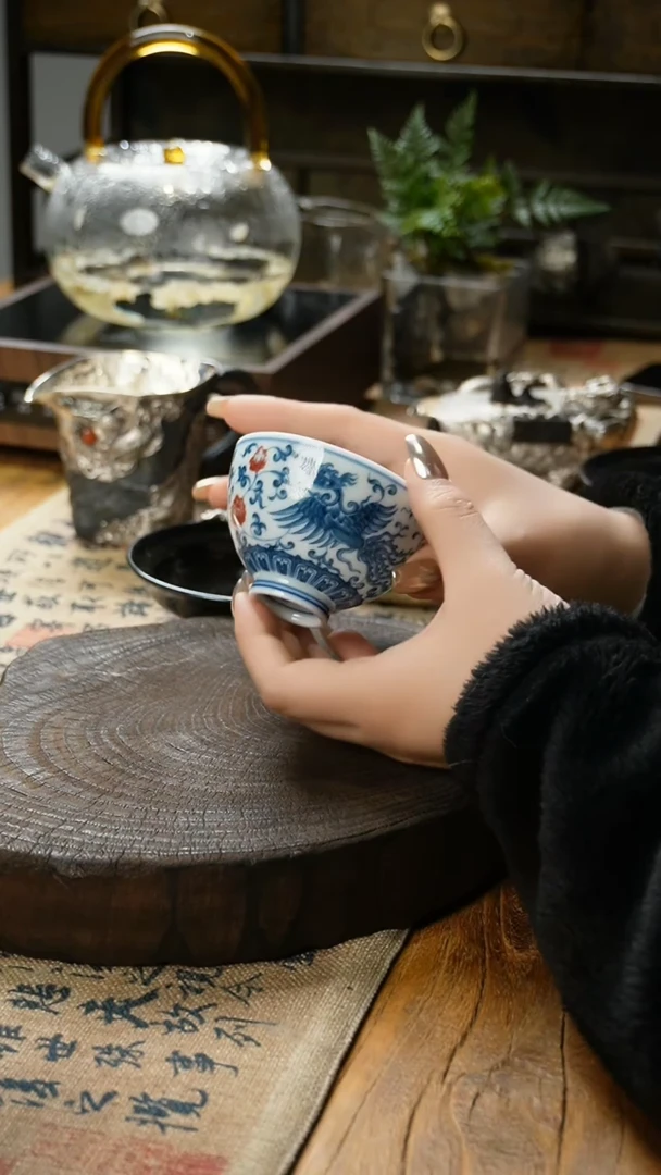 【闪购商品】福器艺术龙凤主人杯