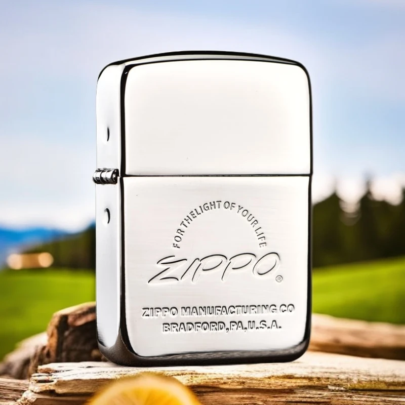 Zippo打火机正品1941复刻包银点亮人生 防风送男友收藏DYJ1