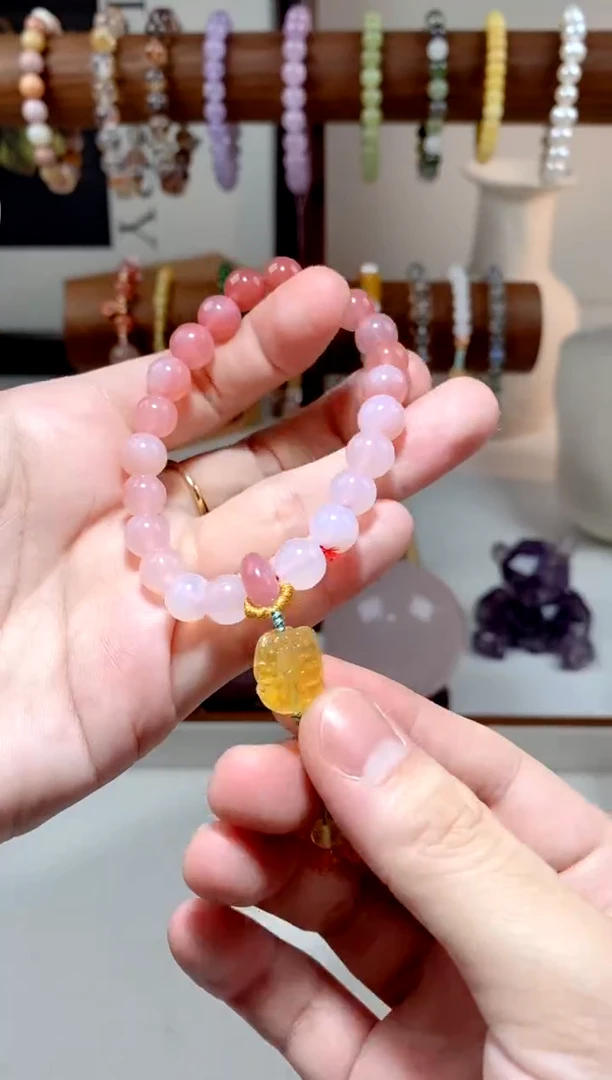 【闪购商品】水晶手链未镶嵌多样性发一