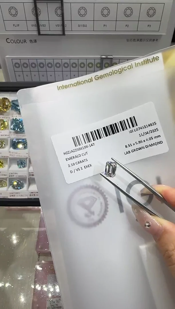 裸石实验室培育钻石2.1