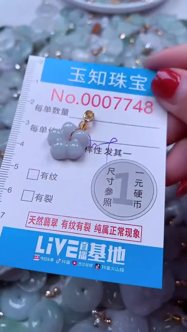 颈饰未镶嵌翡翠7748