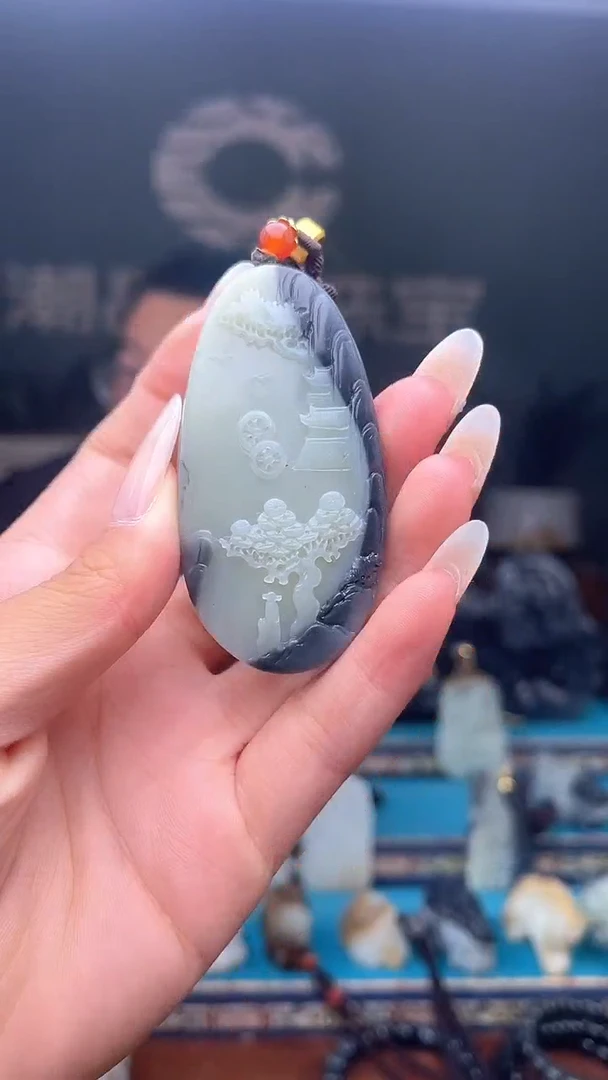 未镶嵌和田玉挂件1