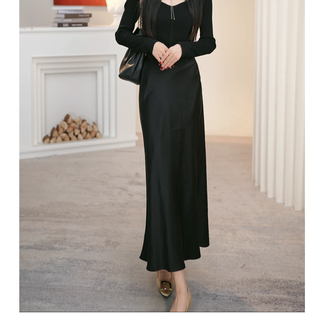 AMASS/阿玛施早春新款时尚显瘦气质半身裙5200260