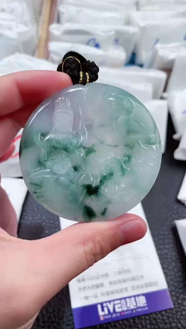 【闪购商品】翡翠颈饰未镶嵌00006101普贤