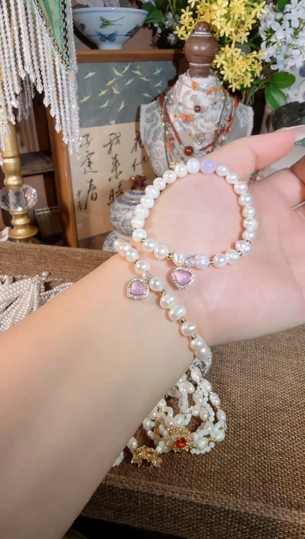 合金手串淡水珍珠29