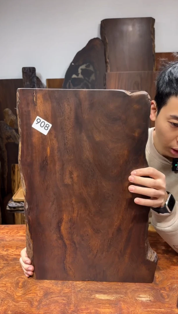 风车木（黑檀木）尺寸52*34*2.3编号908