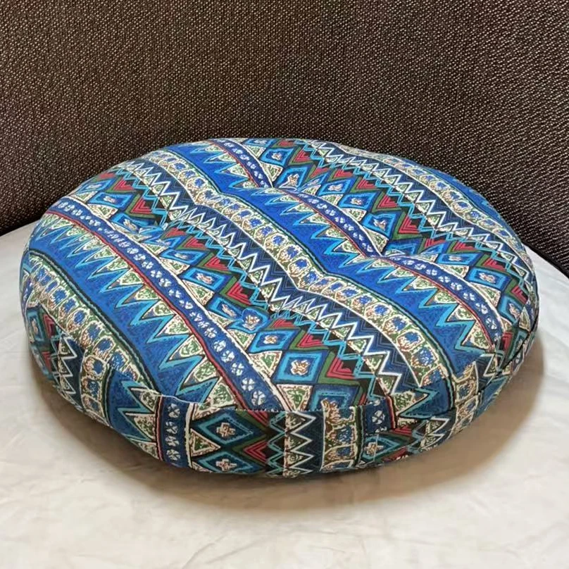 001微瑕款 直径50厚15cm 家用布艺蒲团坐垫民族风飘窗阳台客厅垫