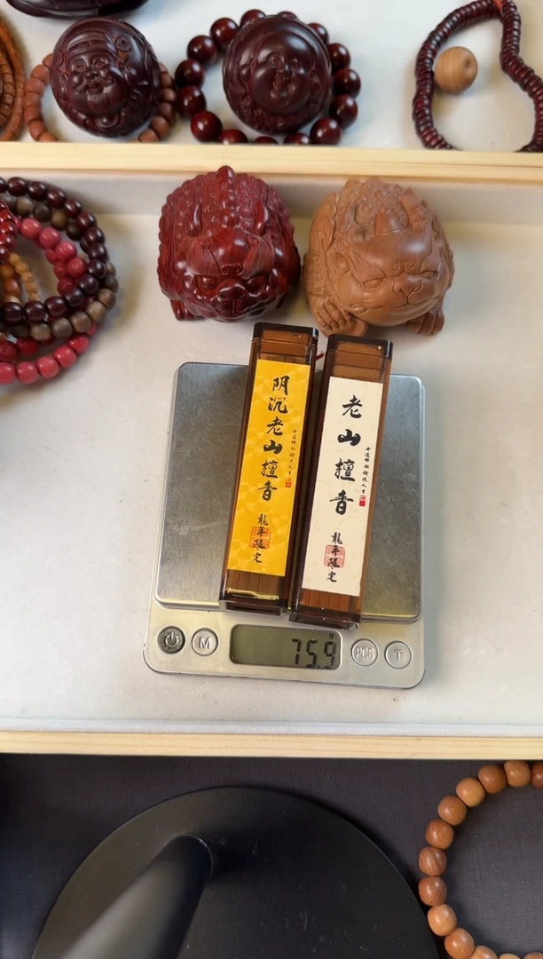 老山檀香小金条四方香