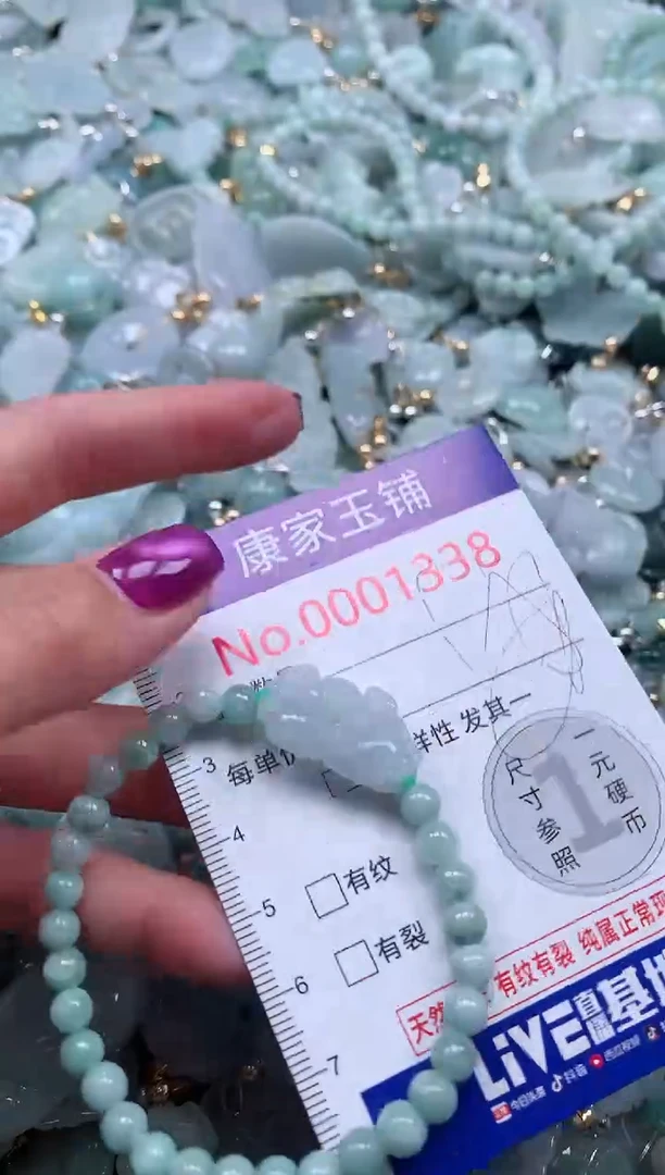 颈饰未镶嵌翡翠1338