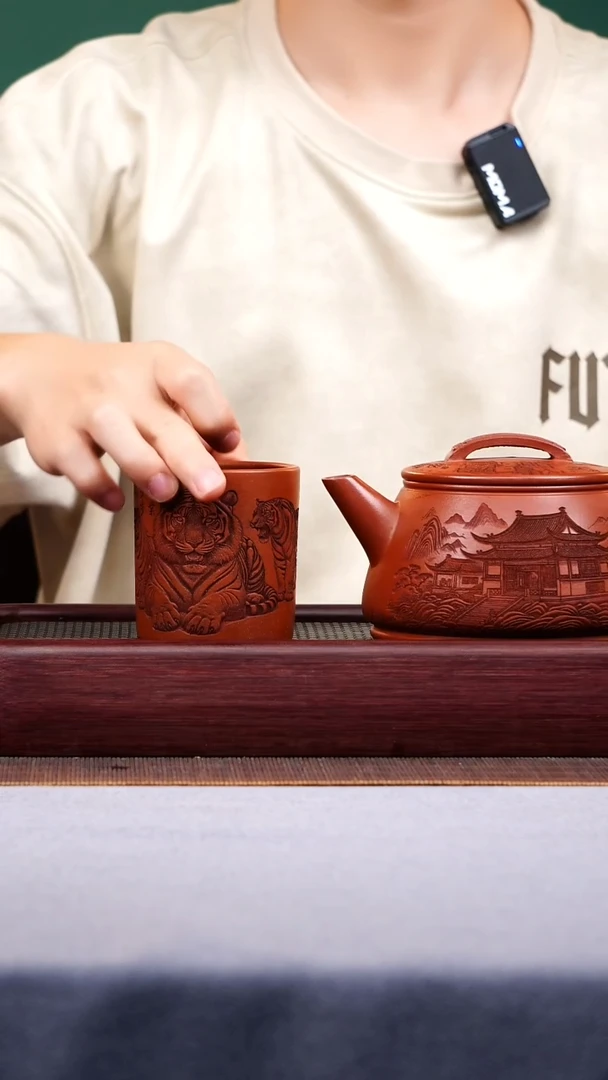 茶壶紫砂宜兴原矿紫砂作品