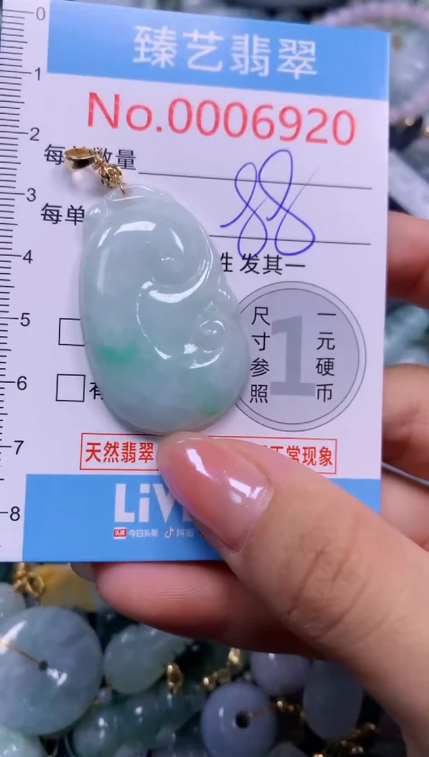 颈饰未镶嵌翡翠6920