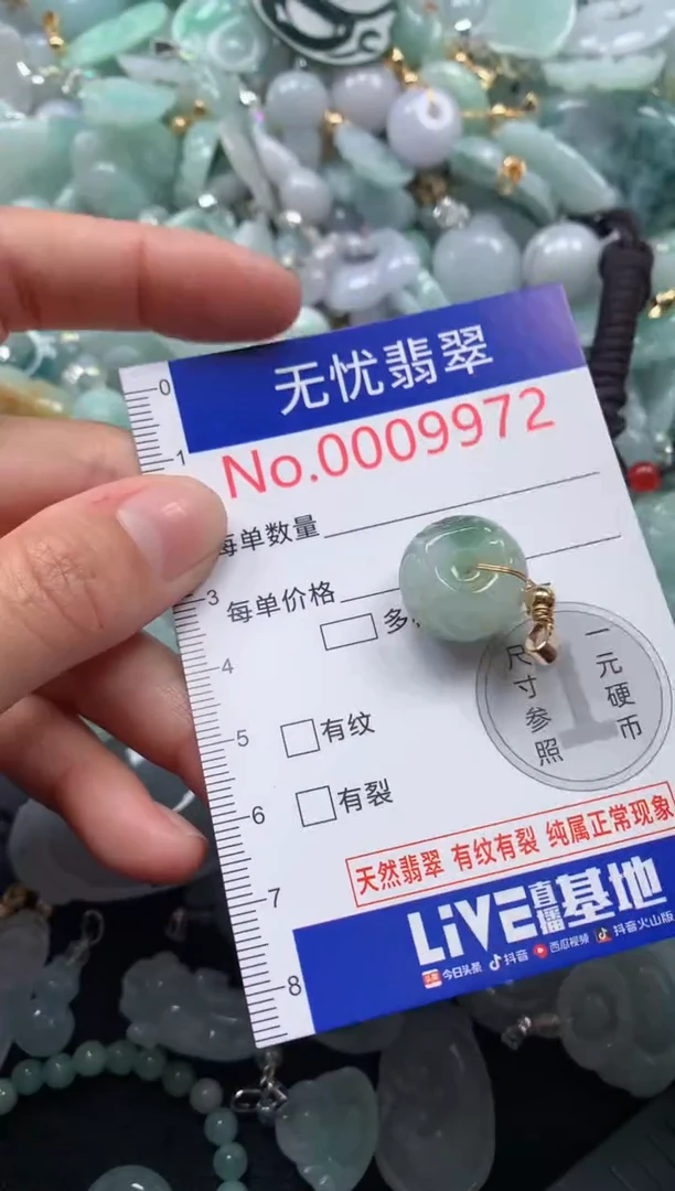 颈饰未镶嵌翡翠9972