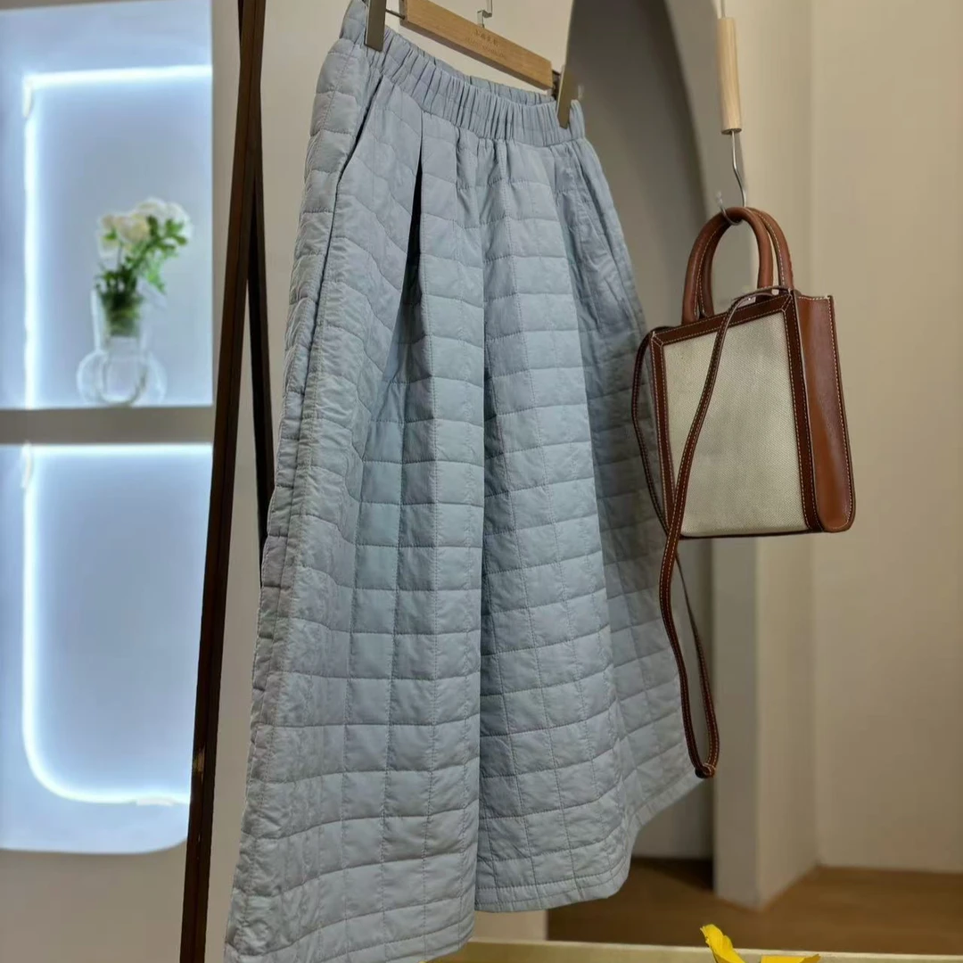 J1670-1 【气球裤】  秋冬新款百搭宽松加厚阔腿裤女