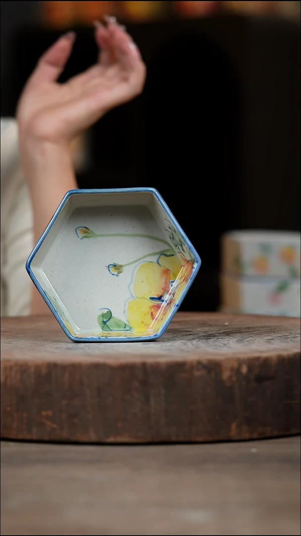 瓷片景德镇高温釉下彩（食品级）