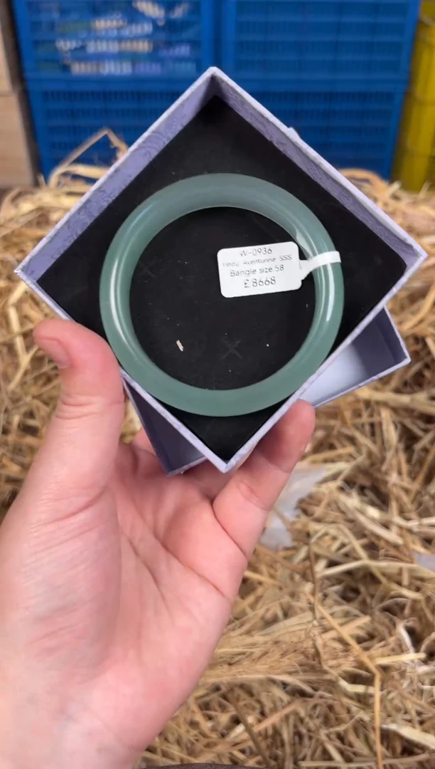 未镶嵌手镯石英质玉W0936