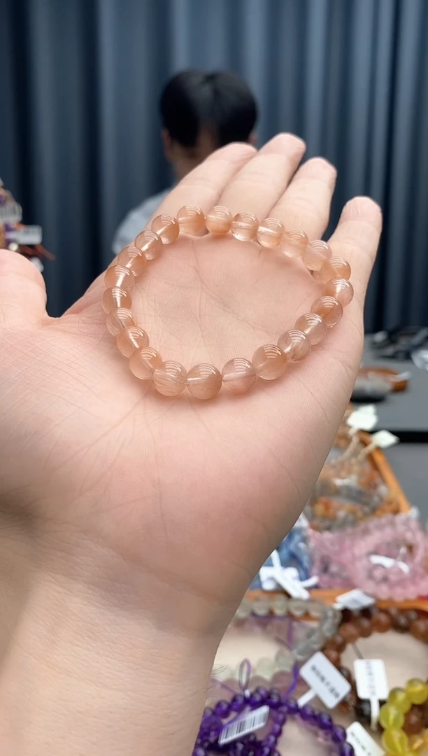 水晶手链未镶嵌兔毛