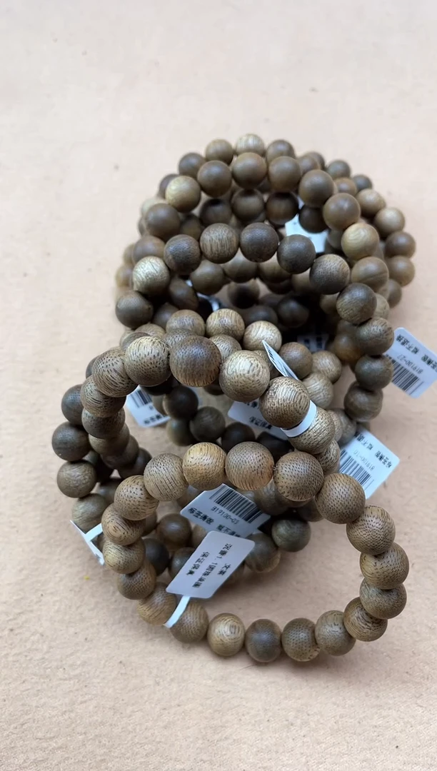 【闪购商品】沉香手串文莱1.1圆珠水沉单圈多样性发其一