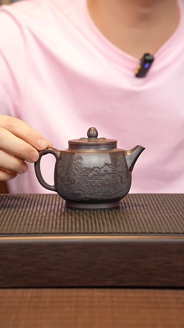 茶壶紫砂源头精品手工作品32460