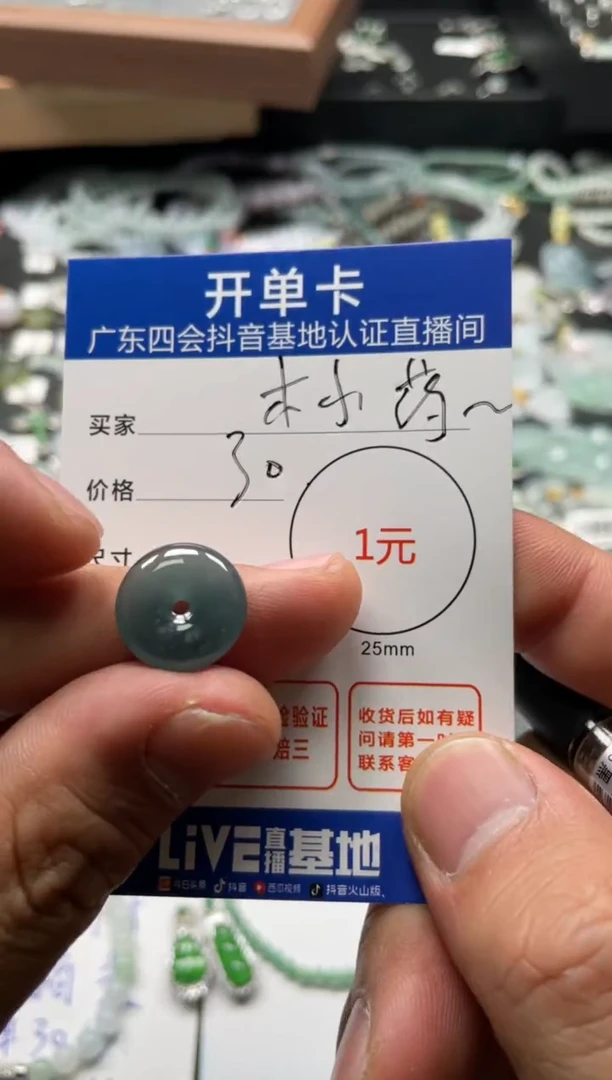 【闪购商品】翡翠颈饰未镶嵌挂件