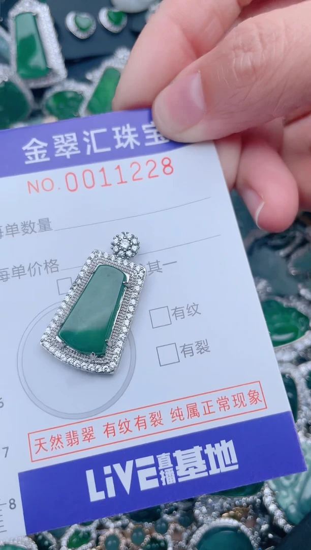 【闪购商品】翡翠颈饰未镶嵌11228.........1