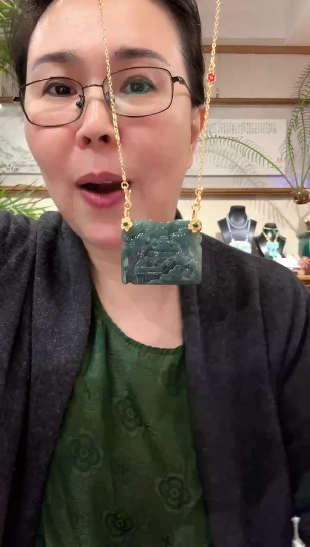 【闪购商品】翡翠颈饰未镶嵌国风