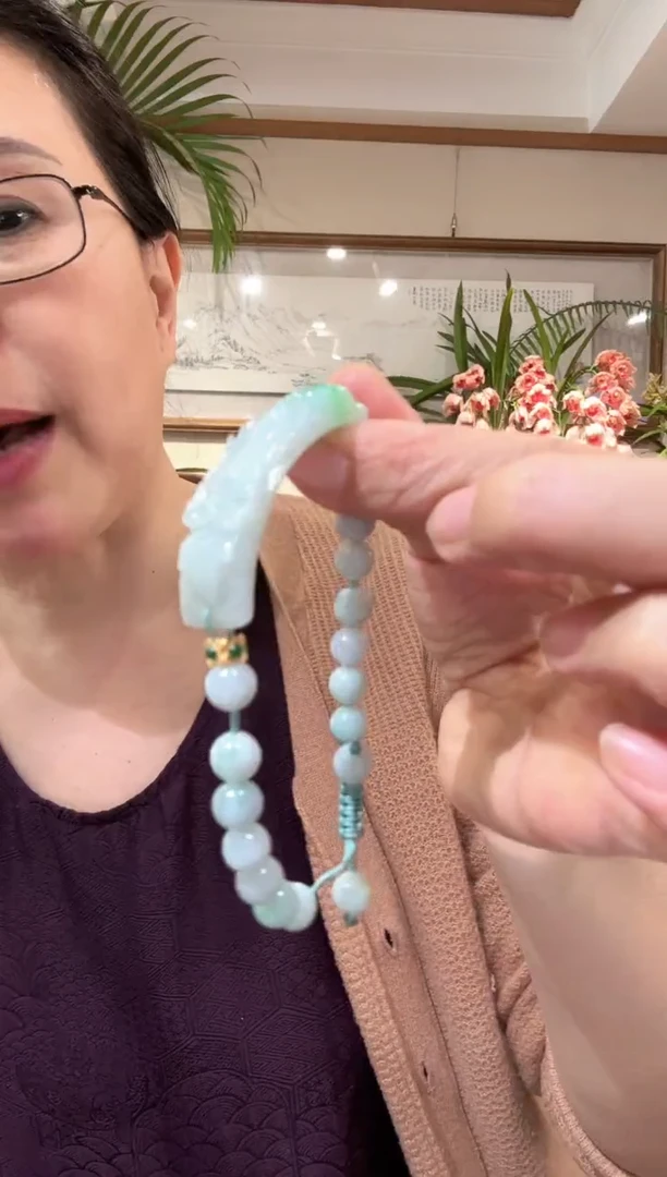 【闪购商品】翡翠颈饰未镶嵌国风