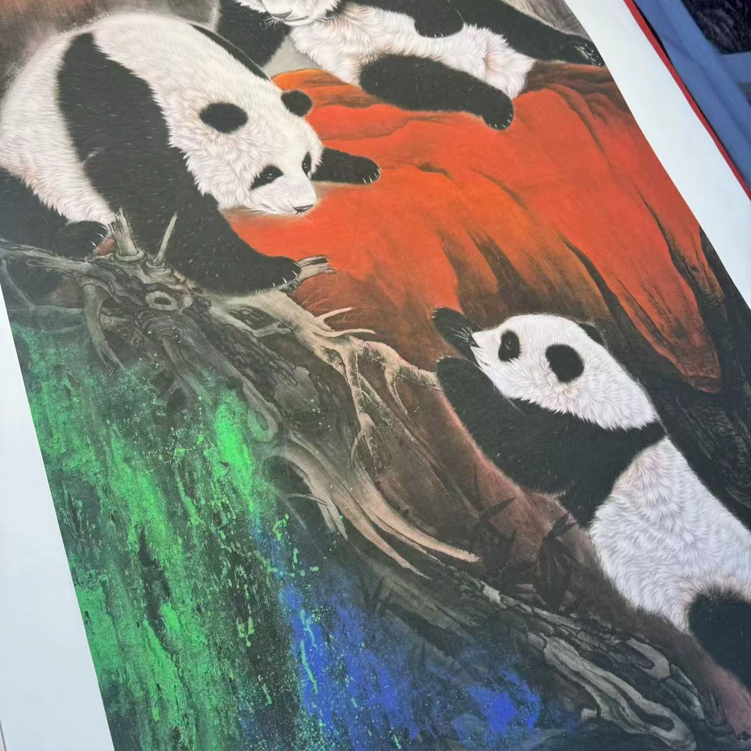 墨缘艺术手工画作品