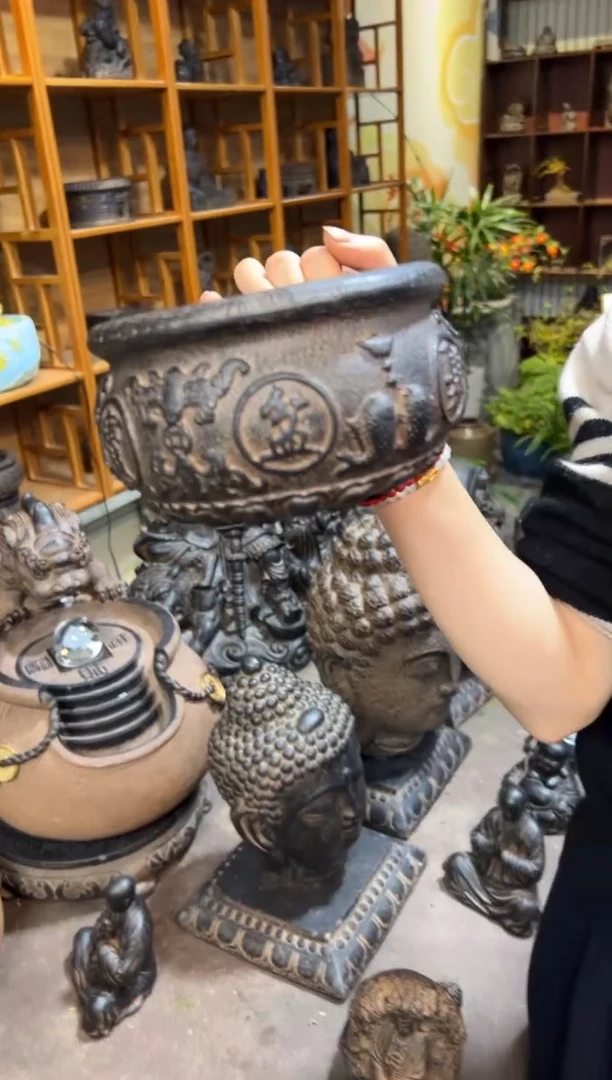 陶土【火山泥】聚宝盆