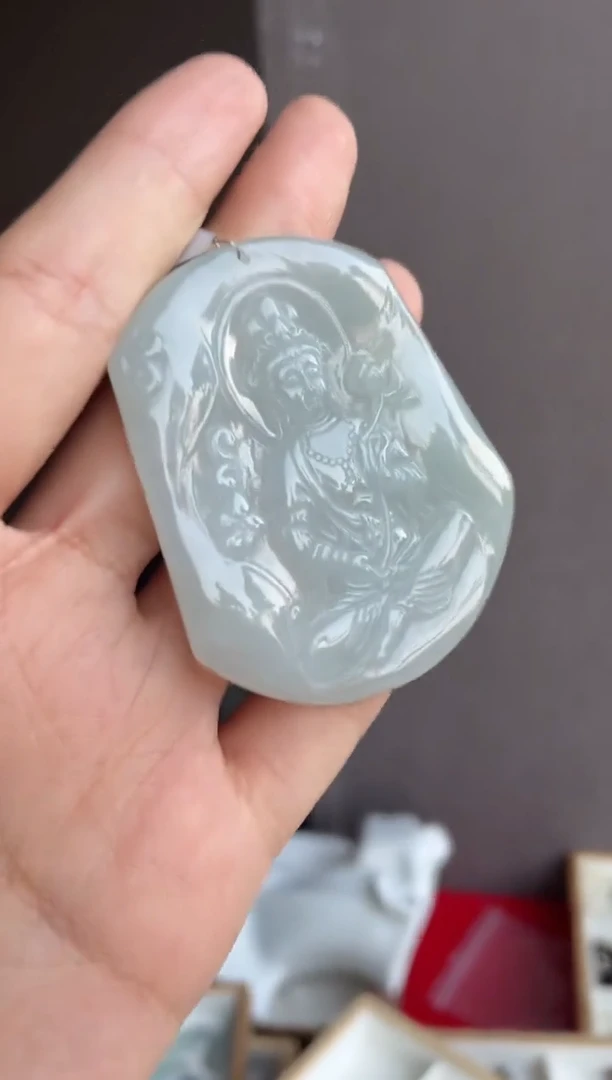 吊坠(不含链)未镶嵌翡翠天然缅甸A货翡翠