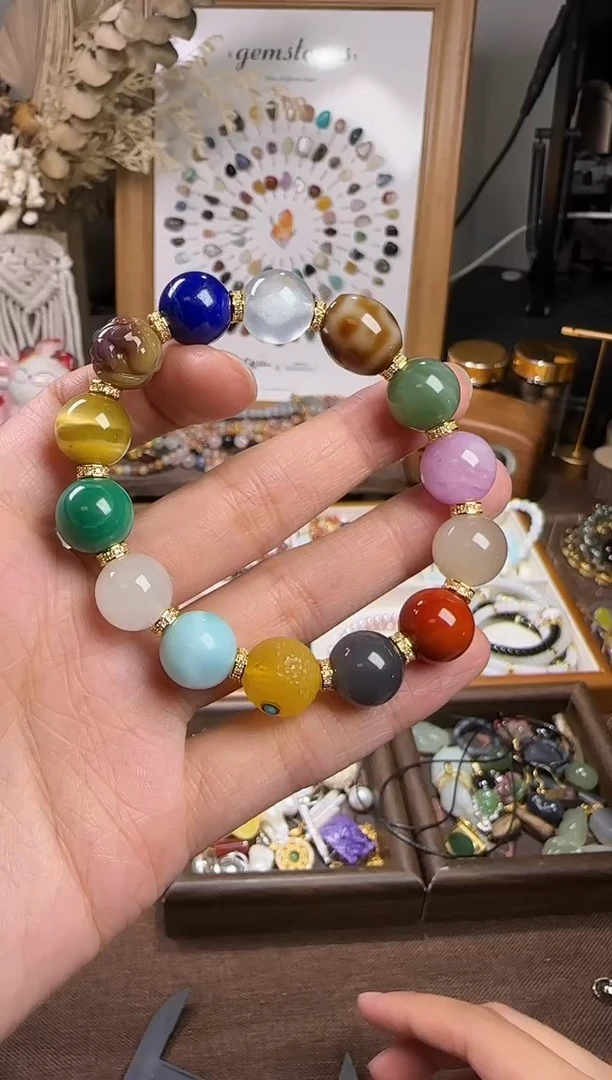 水晶摆件未镶嵌多宝