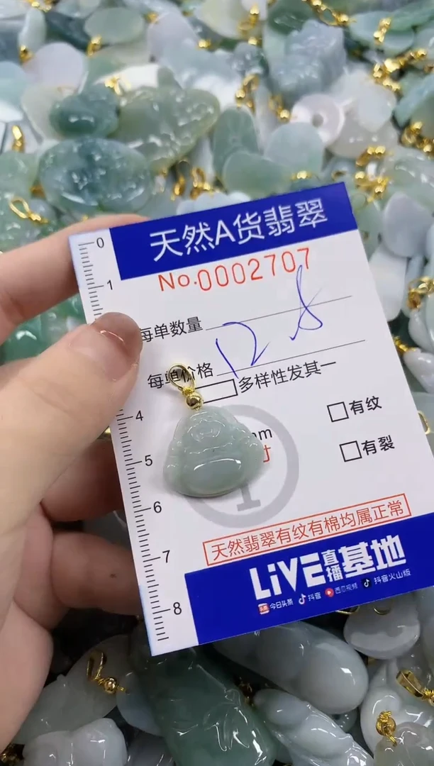 颈饰未镶嵌翡翠天然A货翡翠