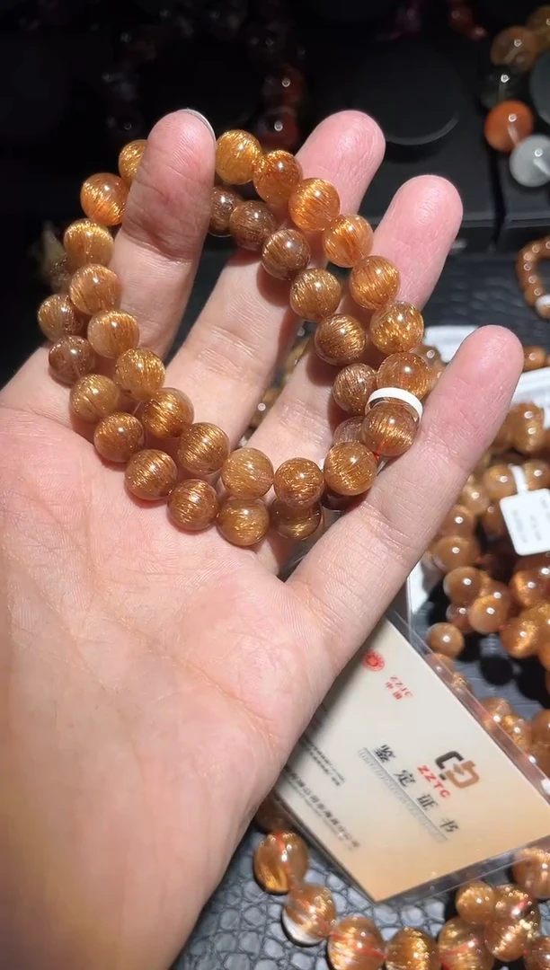 【闪购商品】水晶手链未镶嵌发晶单圈A9.5（多样性发其一）