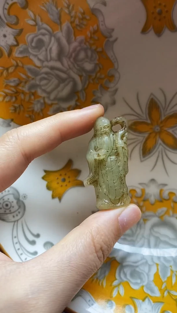 瓷片瓷片 瓷器 摆件1个