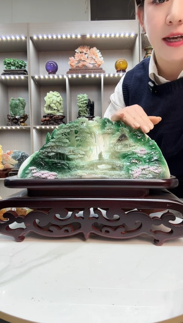 石材天然石材高端家居装饰摆件