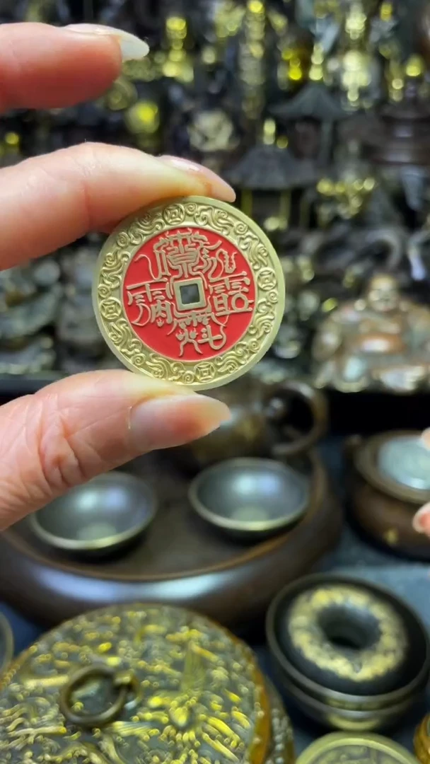文玩铜器摆件8888