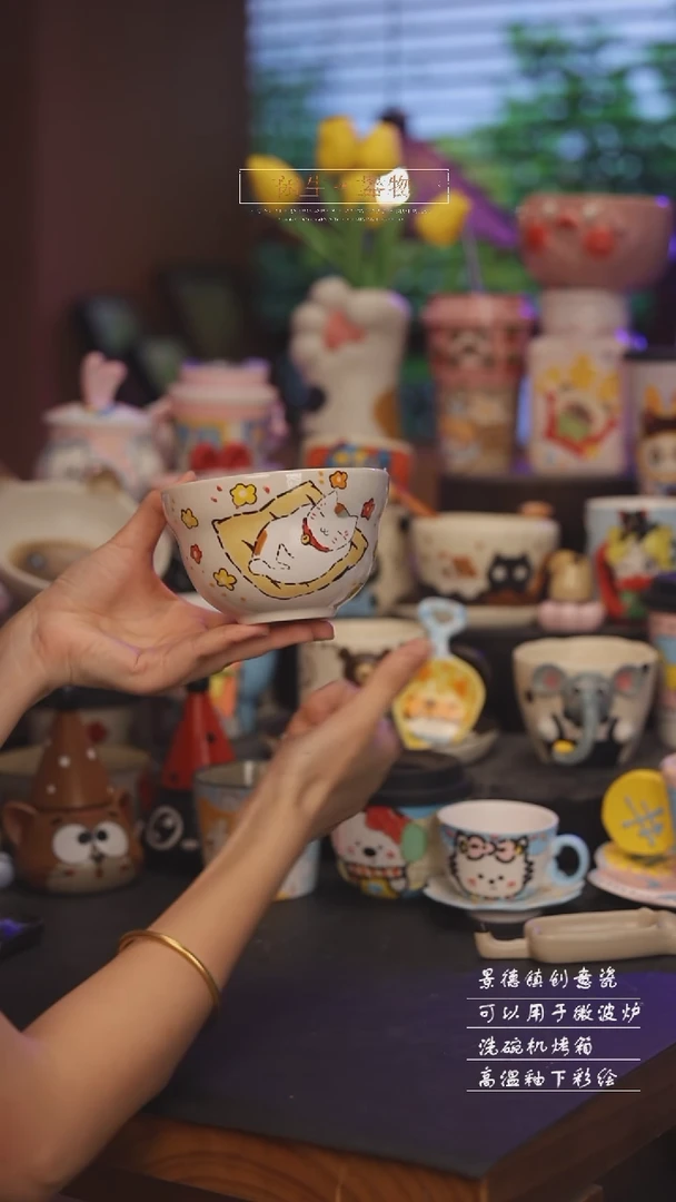 景德镇可爱设计师款陶瓷
