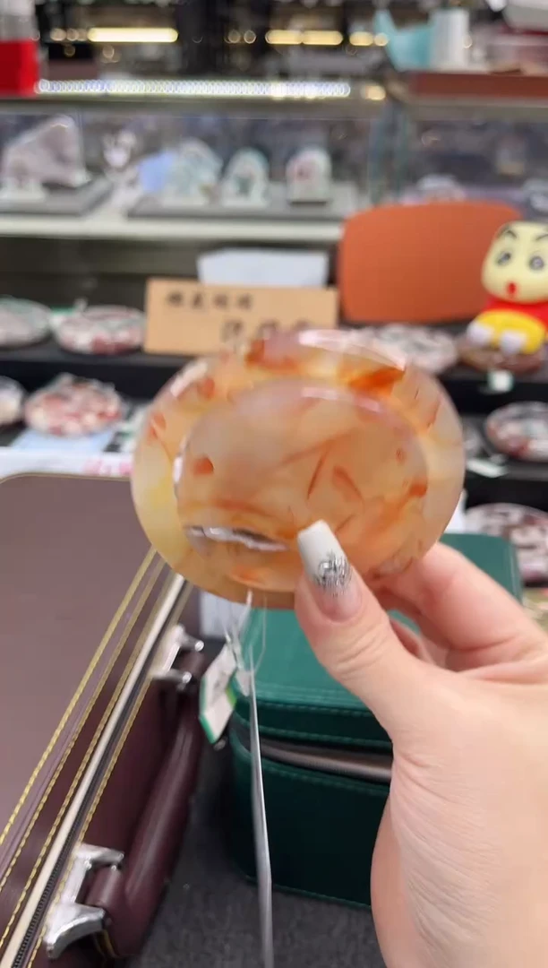 未镶嵌手镯石英质玉尘*丷圈口（赠品镯心）