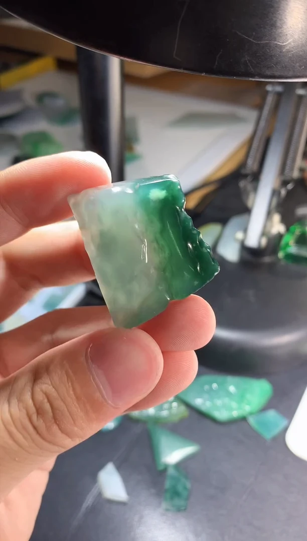 未镶嵌定制翡翠 一念
