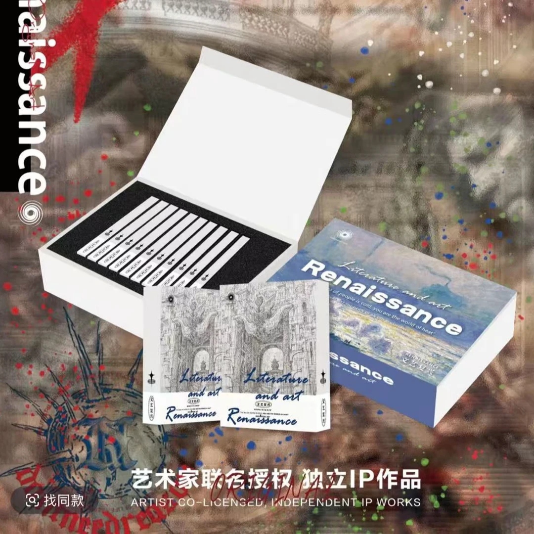 引力艺术【Product name】文艺复兴系列手绘卡