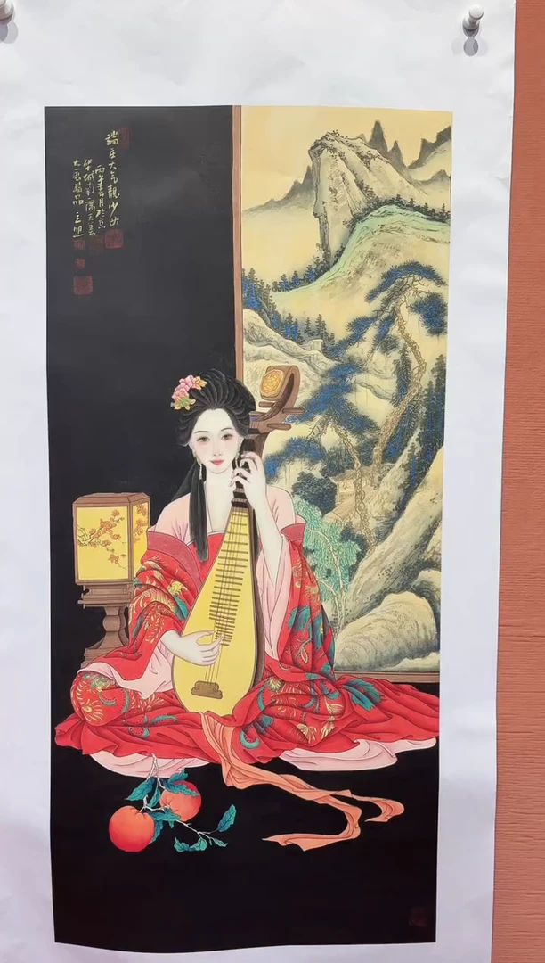国画师立照老师国画作品