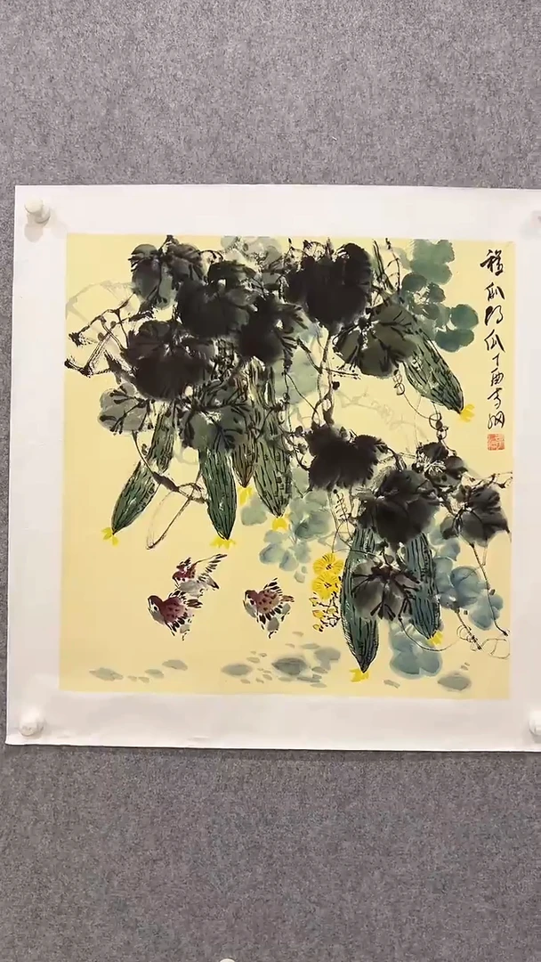 国画李纲-4平尺-国画作品
