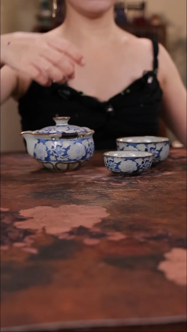 陶瓷茶具（无礼盒）@@A12421