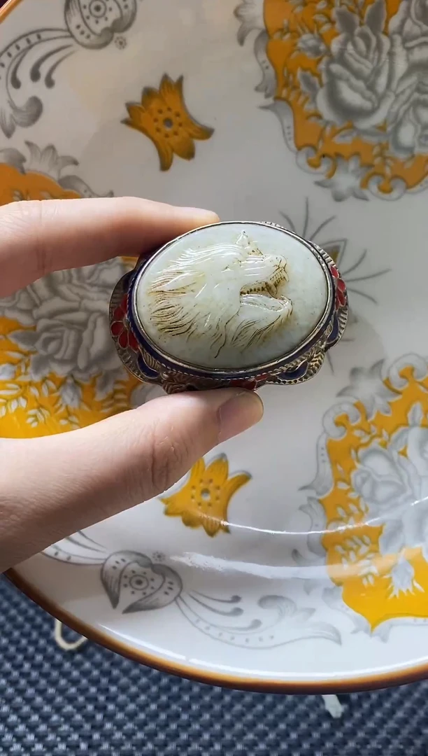 瓷片瓷片 瓷器 摆件 1个